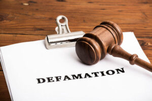 Defamation of character